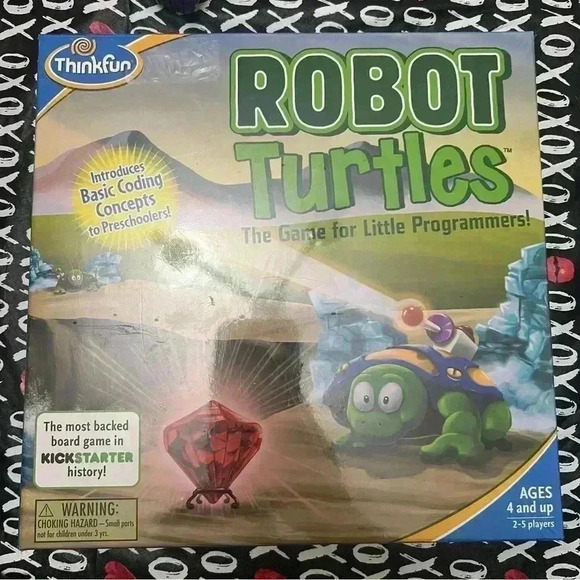 Robot Turtles game for little programmers introduces basic coding concept - Picture 1 of 2